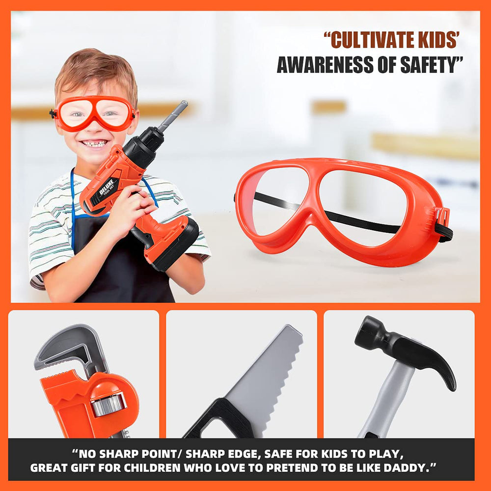 Zealous Toys realistic hammer and screwdrivers for pretend construction