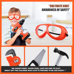 Zealous Toys realistic hammer and screwdrivers for pretend construction