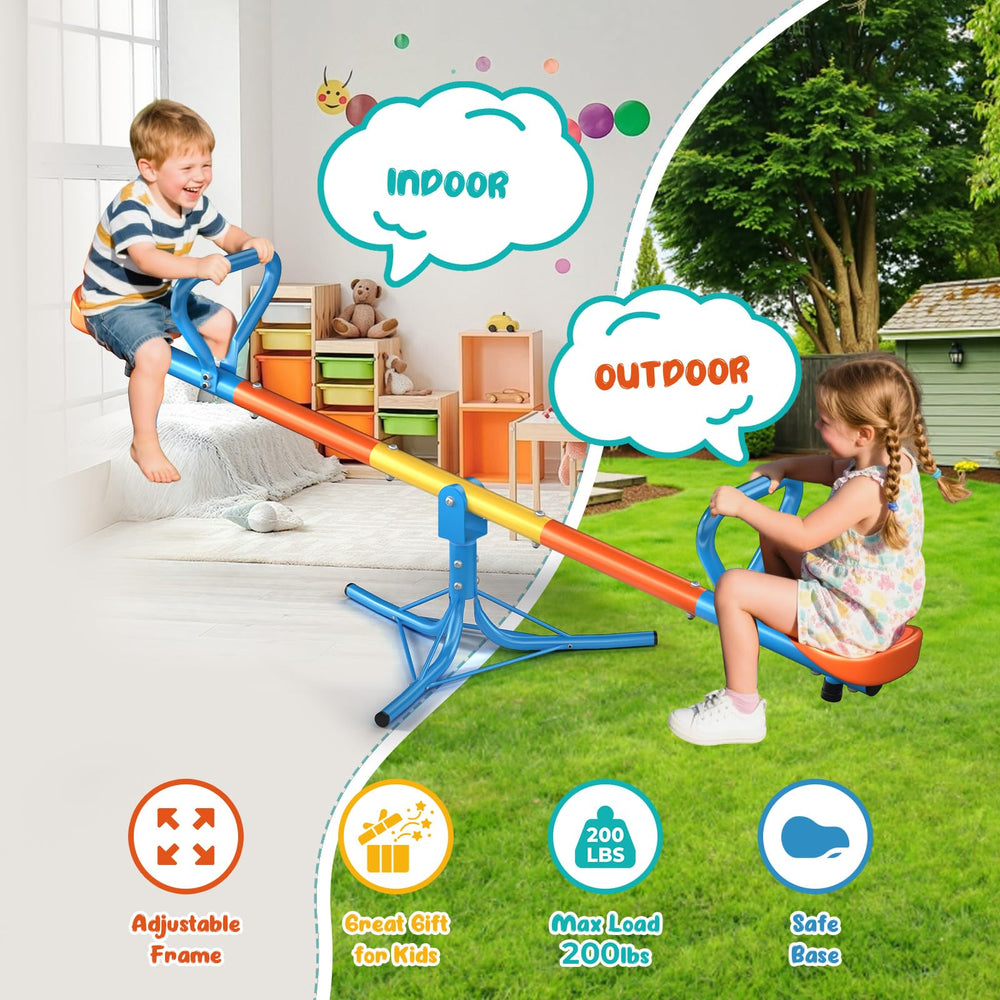 ZeathToits Seesaw ideal for backyard and campsite fun.