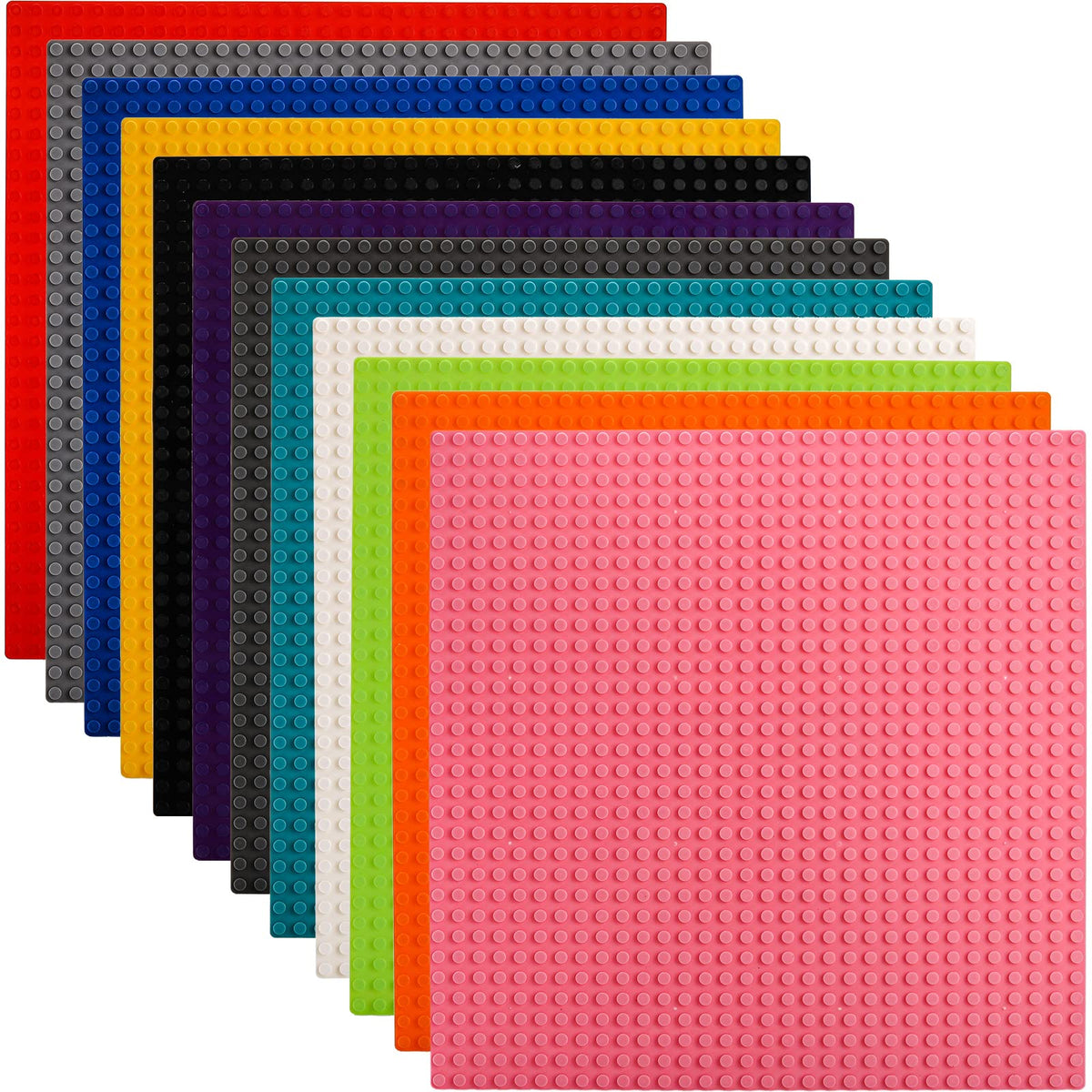 ZEAYEA baseplates in 12 colors for vibrant party tables and easy matching decor