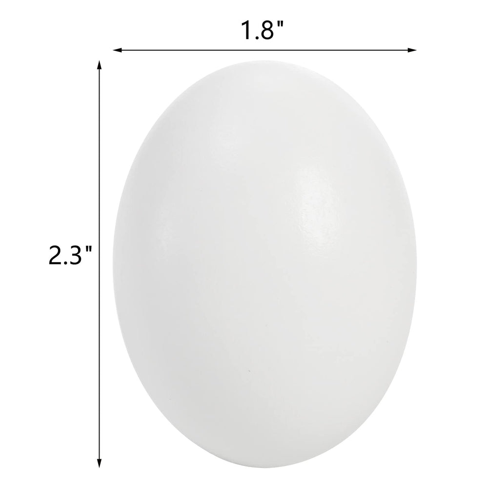 ZEAYEA white wooden eggs used as photography props