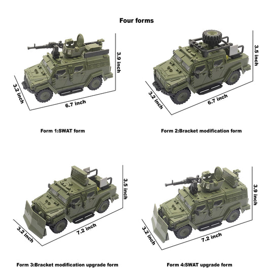 ZECHOCHOZE armored body with open doors and windows for interactive building.