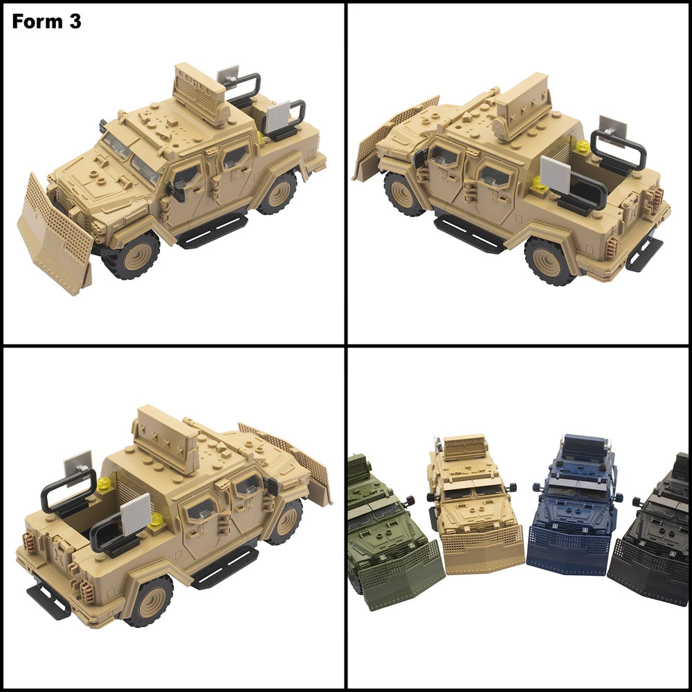 ZECHOCHOZE desert armored vehicle cockpit with steering and seats