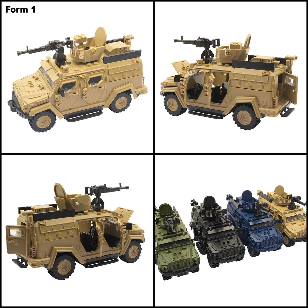 ZECHOCHOZE desert armored vehicle tires showcasing rugged durability