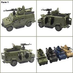 ZECHOCHOZE four-state transformable model encourages problem-solving and creativity.