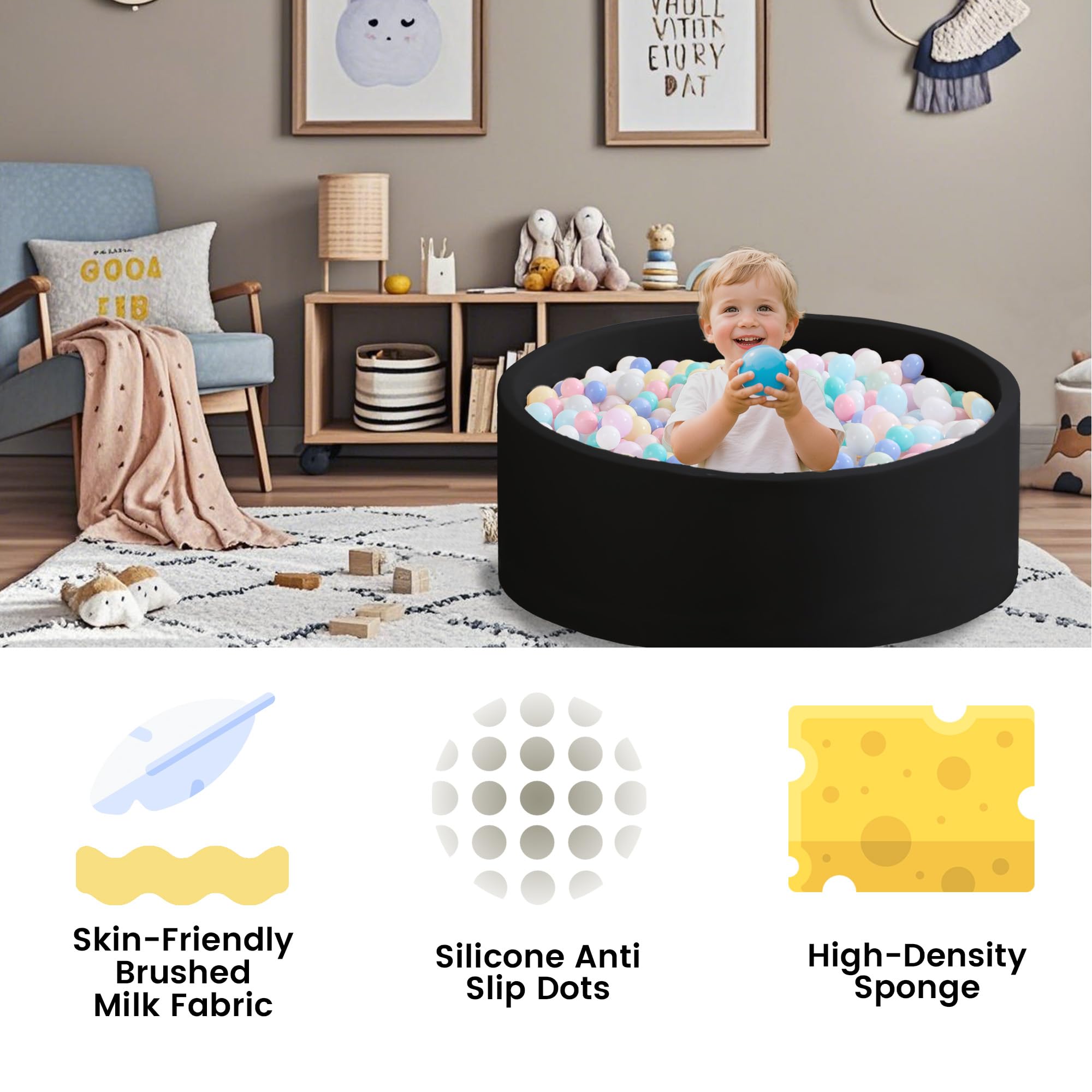 Zedachica Ball Pit makes a thoughtful gift for babies and toddlers.
