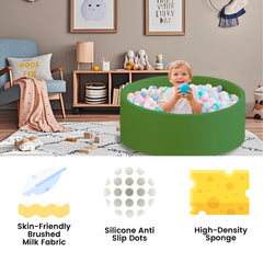 Zedachica green color option complements modern playrooms.