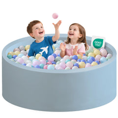 Zedachica ball pit lightblue for safe indoor toddler play