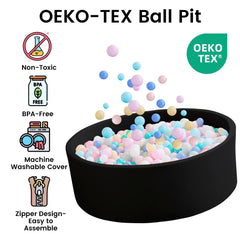 Zedachica Ball Pit cover is machine washable for easy cleanup.