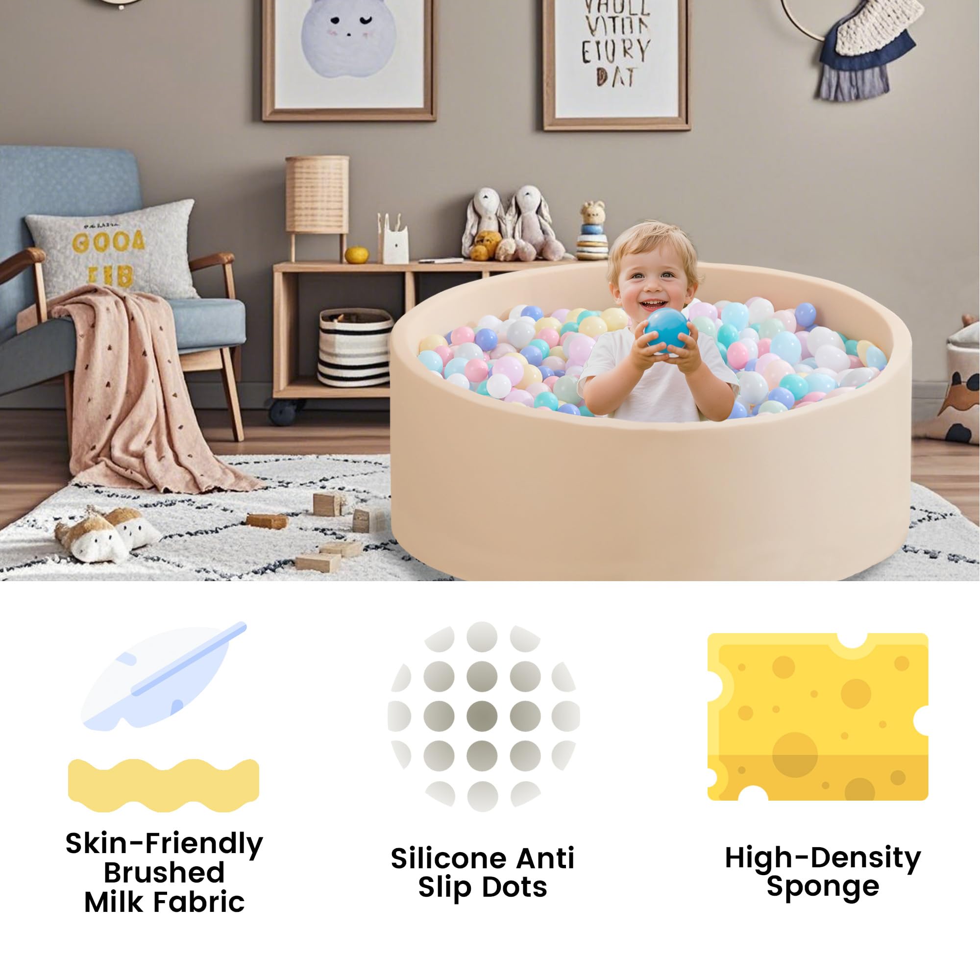 Zedachica ball pit note balls are not included