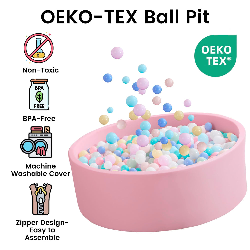 Zedachica ball pit serves as a thoughtful gift for babies and toddlers