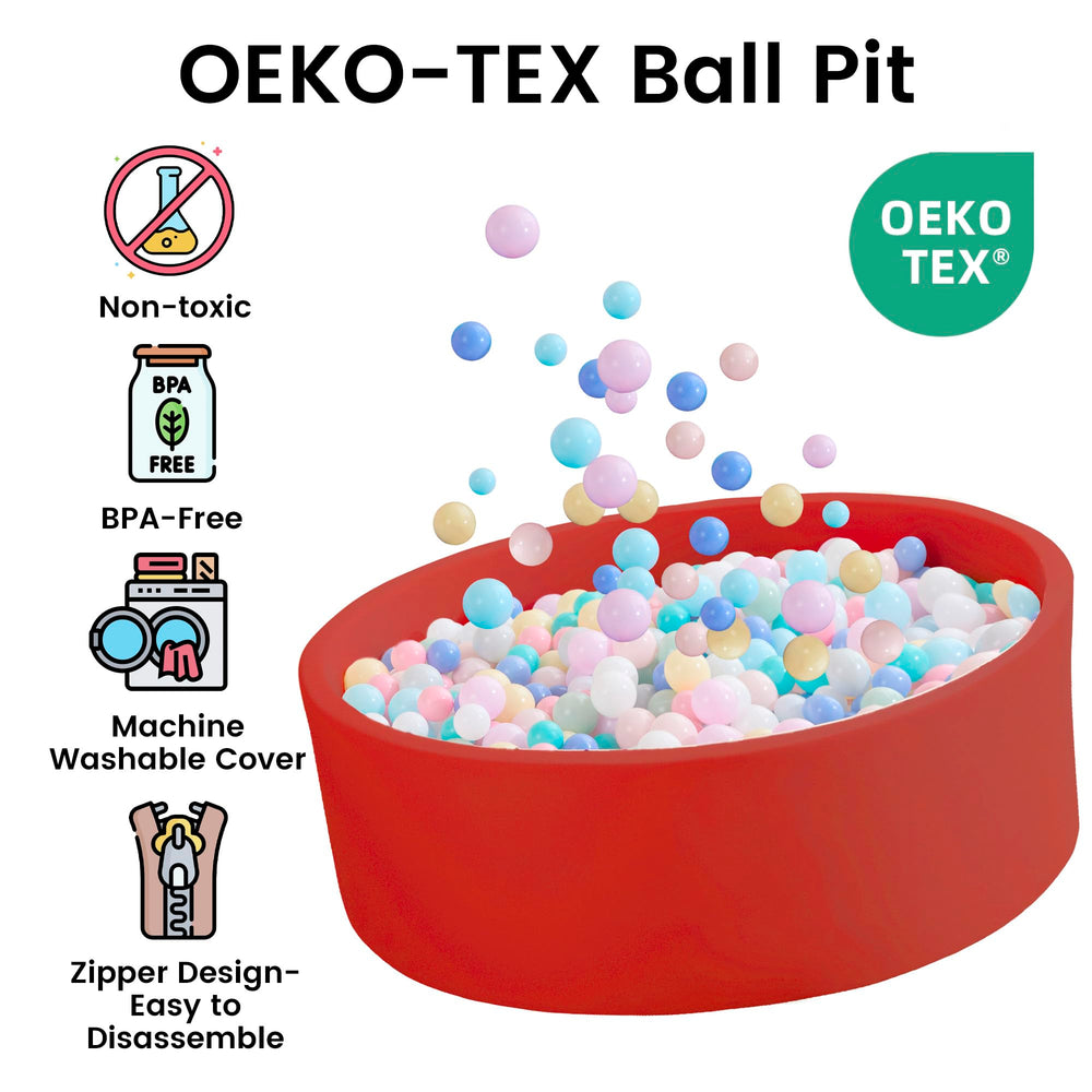 Zedachica ball pit removable washable cover for easy cleaning