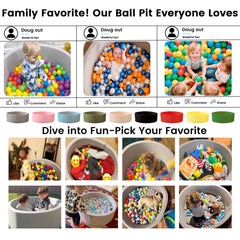 Zedachica pink ball pit gift-ready packaging highlights thoughtful present