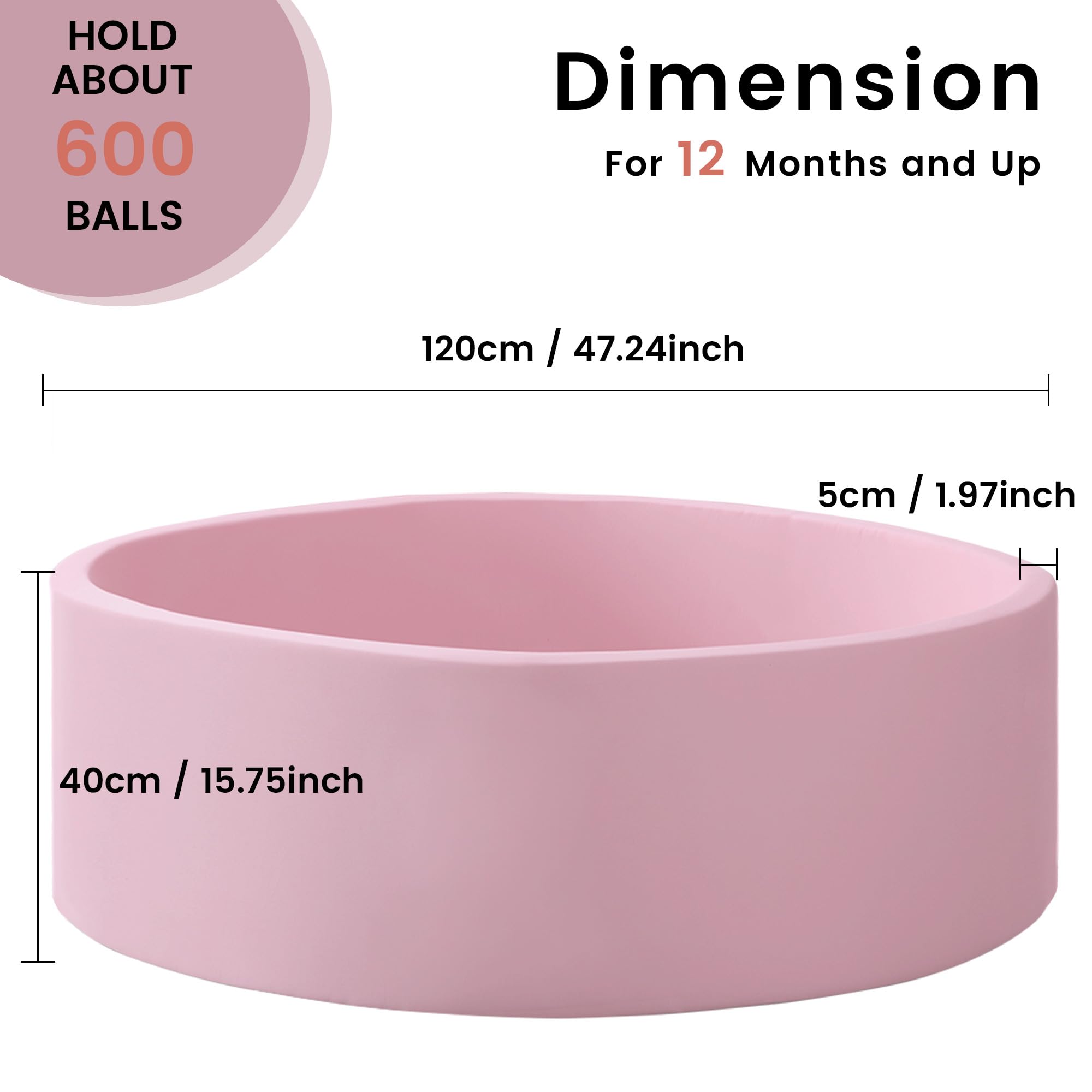 Zedachica pink ball pit in a home play space showcases private fun space