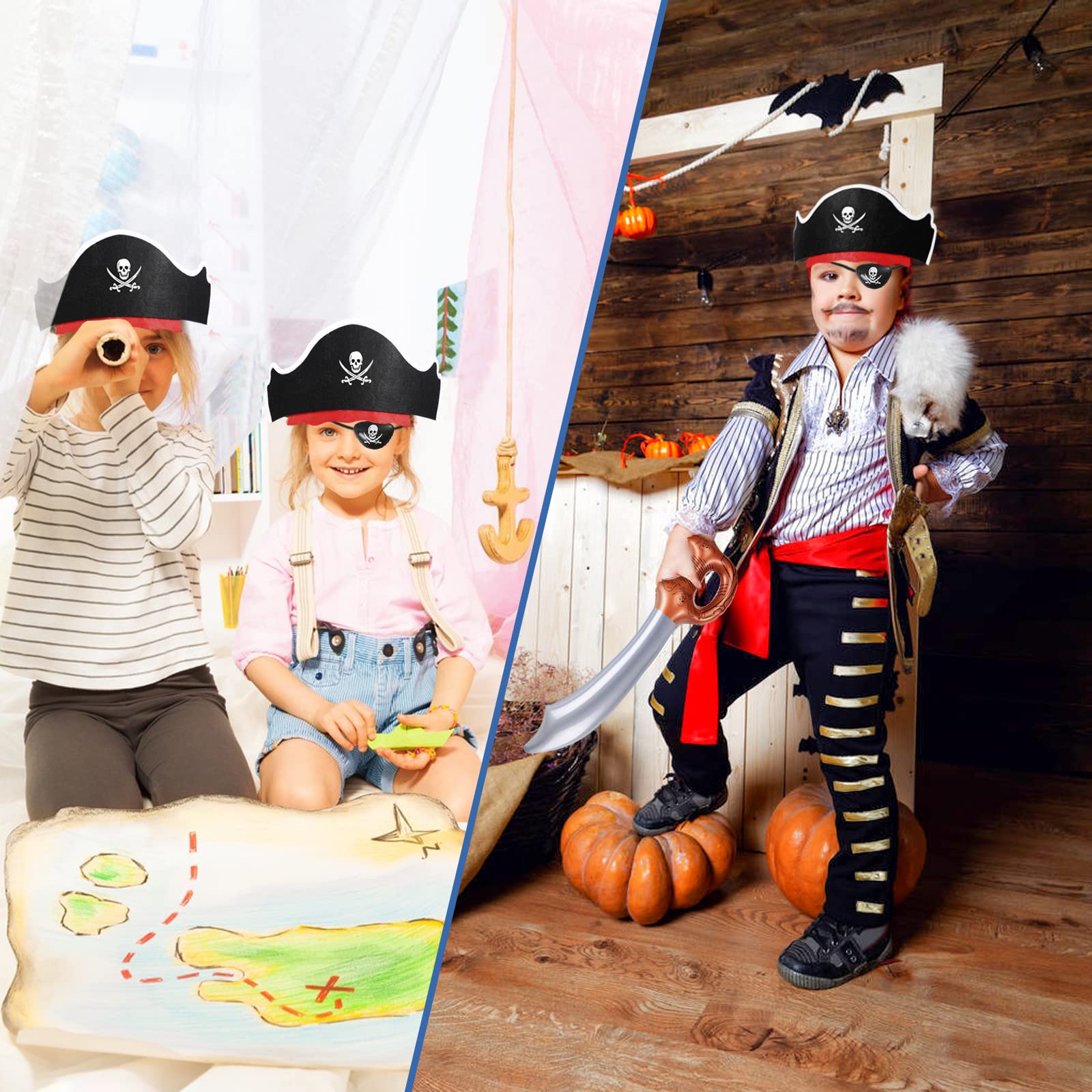 ZeeDix pirate-themed decor enhances immersive celebrations.