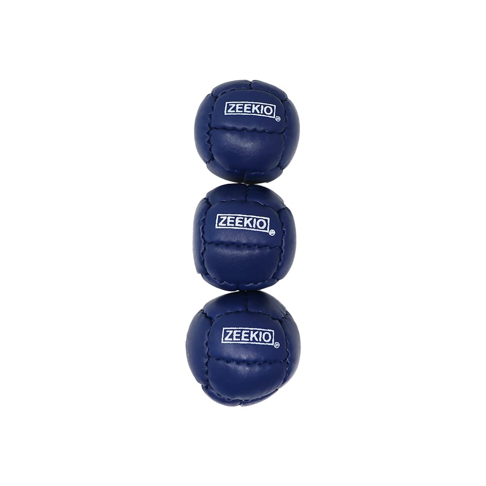 Zeekio Galaxy millet-fill focus reduces bounce for smooth juggling.