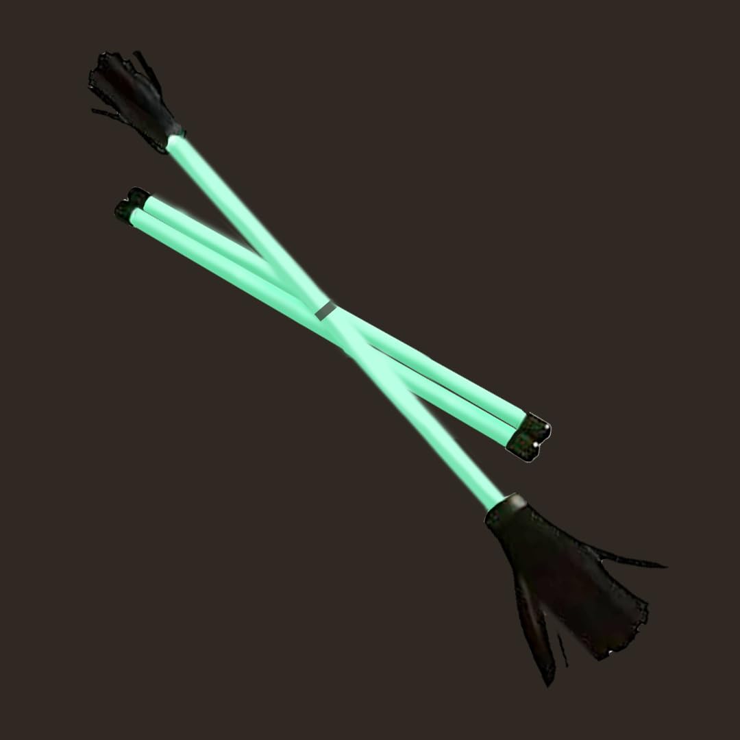 Zeekio Z-Stix hand sticks neon glow support smooth transitions.