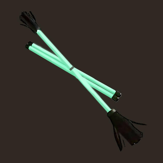 Zeekio Z-Stix hand sticks neon glow support smooth transitions.