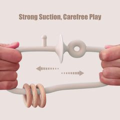 zeeloopbee Montessori teething toy roller-coaster design stimulates finger coordination