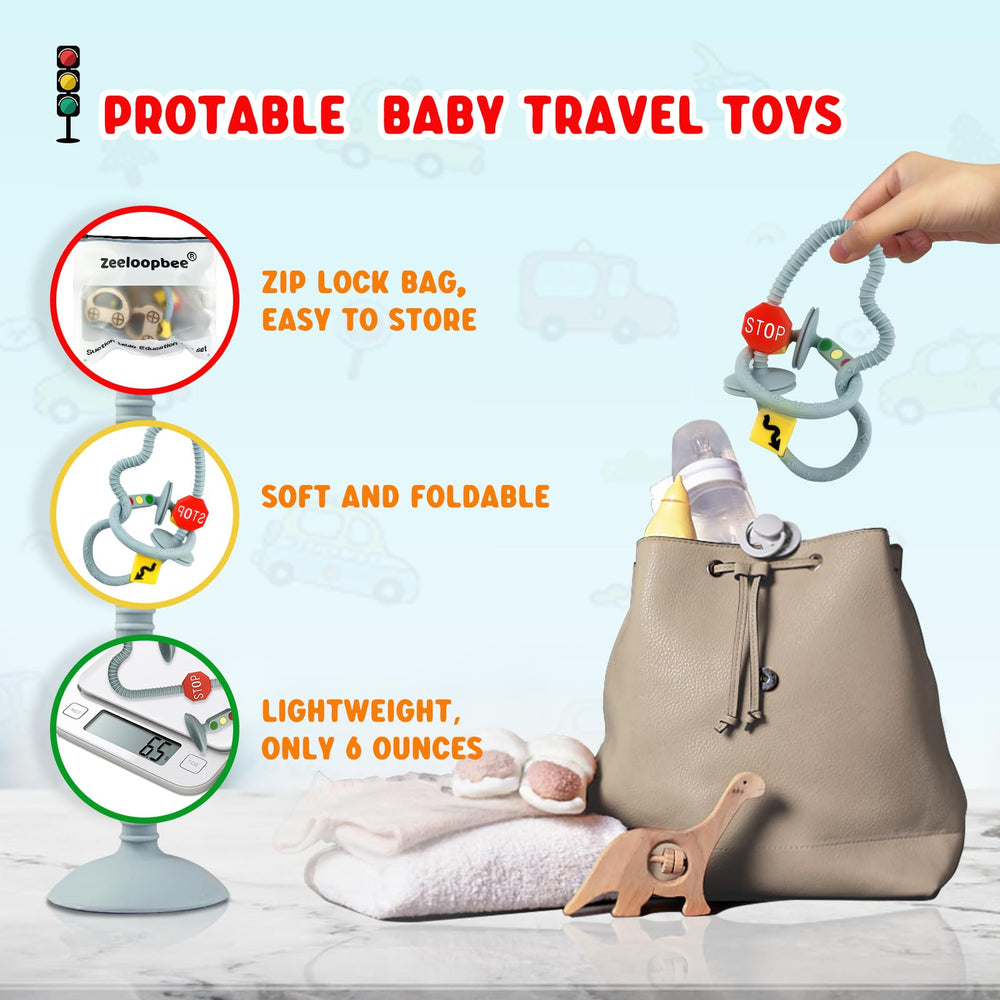 Zeeloopbee wooden rings paired with silicone offer easy cleaning and safe chewing.