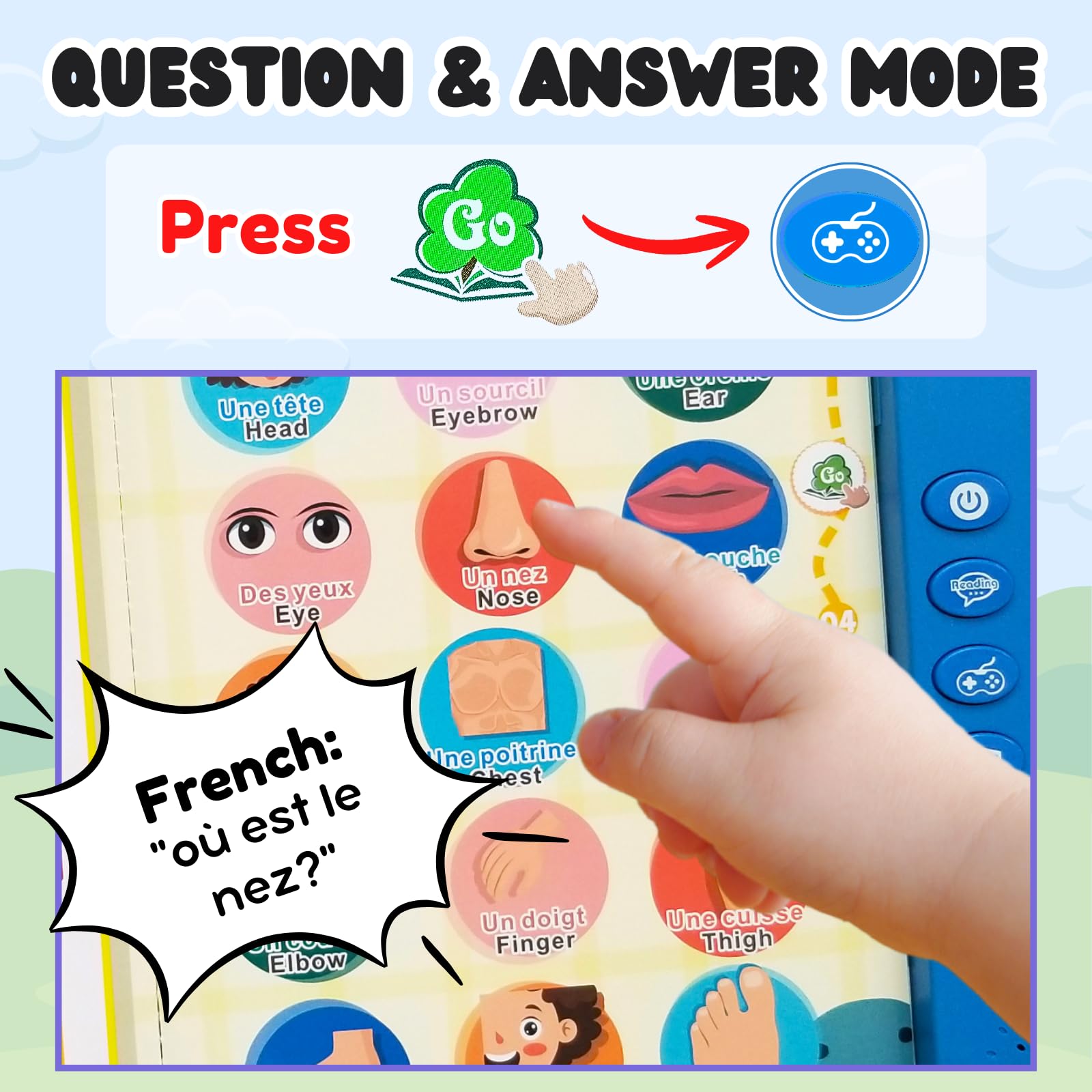 ZeenKind asking mode quiz prompts for kid-friendly comprehension