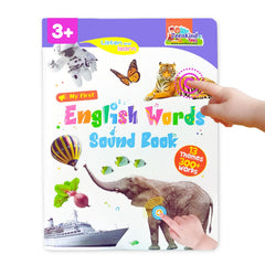 ZeenKind English Words Sound Book cover invites curious toddlers to start vocabulary learning