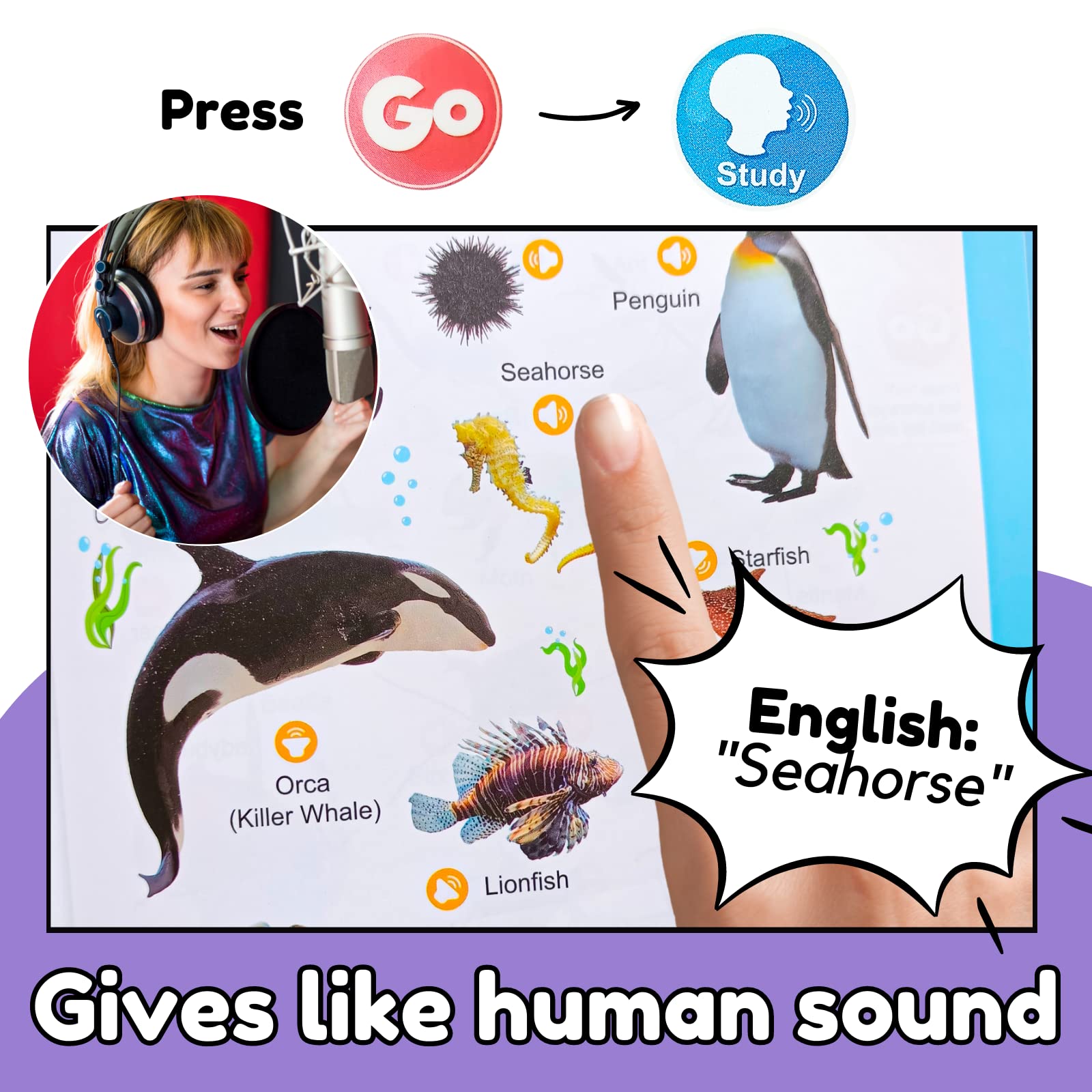 ZeenKind QA mode encourages independent speaking practice for kids