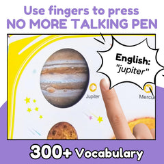 ZeenKind touch-button pages provide interactive practice with clear real voice audio