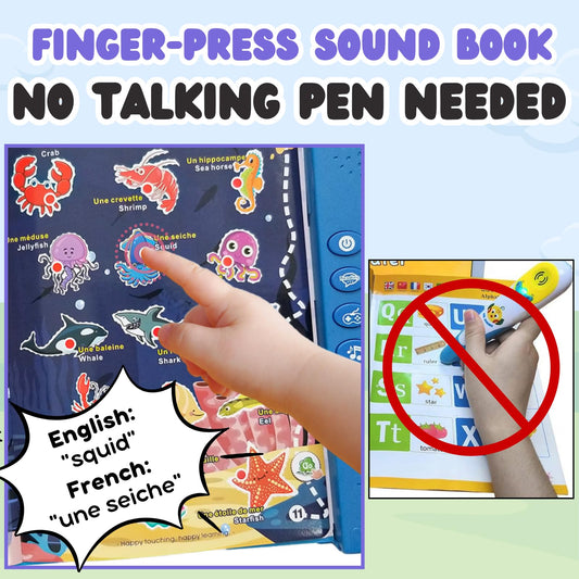 ZeenKind interactive word buttons encourage kids to hear French and English terms
