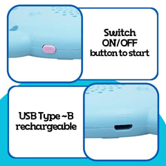 ZeenKind USB recharge port supports easy power on the go.