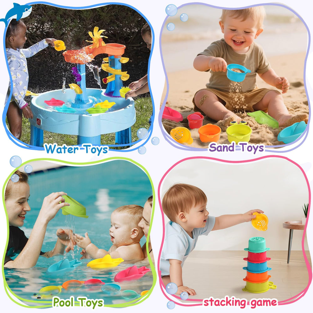 Zeewoo floating boats demonstrate buoyancy for early water exploration.