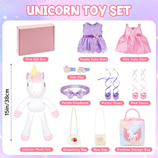 ZeffuLyne pink dress for unicorn dress-up and styling