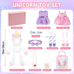 ZeffuLyne pink dress for unicorn dress-up and styling