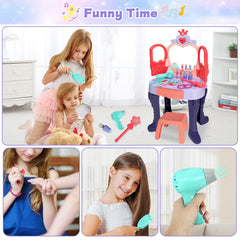 Zefinot makeup accessories set adds pretend play variety for kids.