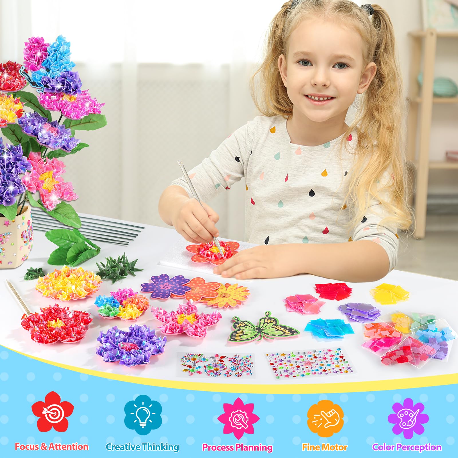 Zefy Poke Art eight-color fabric squares for mess-free color matching.