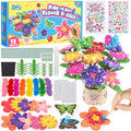 Zefy Poke Art Flower Bouquet kit ready for display, encouraging creative play.