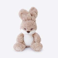 ZEIO bunny face plush with ultra-soft fur for comforting hugs and smiles.