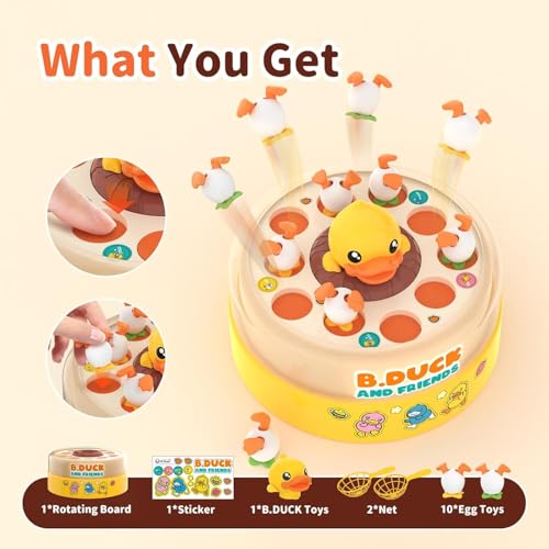 Zelbuck B.Duck rotating duck promotes quick hand-eye coordination