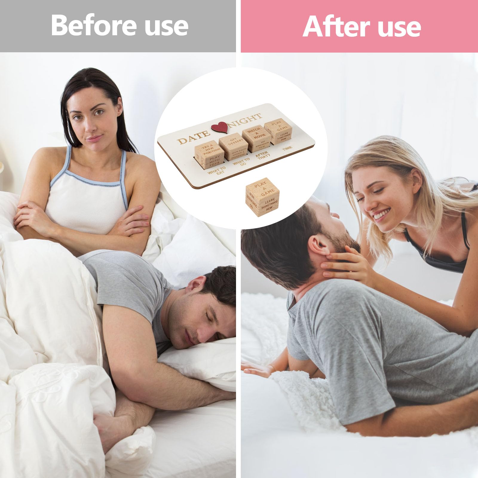 Zelbuck Date Night Dice romantic activities inspire playful couple moments