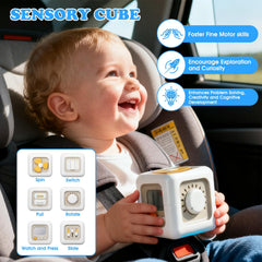 Zelvia Baby Blocks offer stacking opportunities for hand-eye coordination.