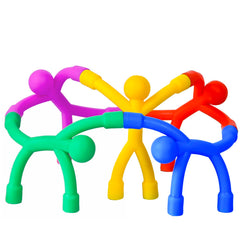Zemobra magnetic travel toy for toddlers with silicone limbs, ideal for quiet play on trips