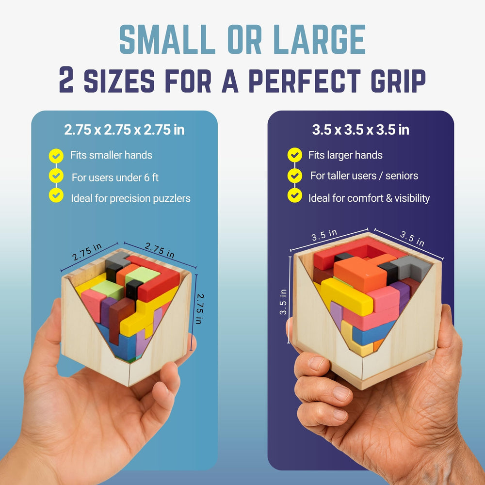 Zen Fun unsolvable puzzle cube on a desk setup as a stylish accessory