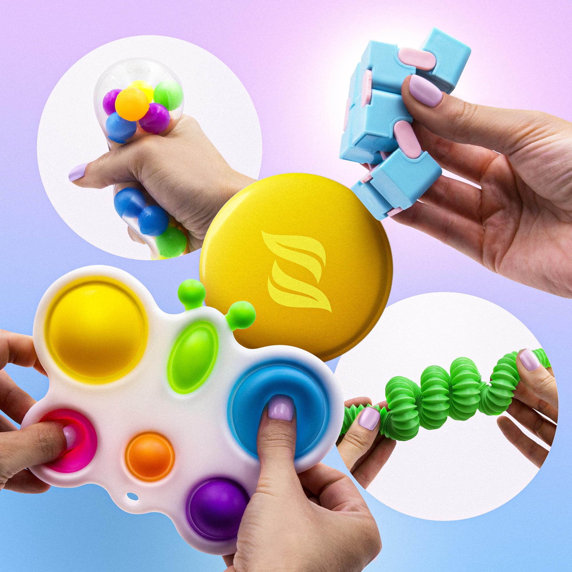 Zen Laboratory quiet fidget toys for focused, calm play