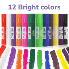 Zenacolor paint sticks quick-dry formula dries in 90 seconds for quick projects