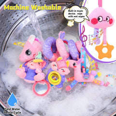 Zendstanding unicorn spinning fox provides motion-based visual interest