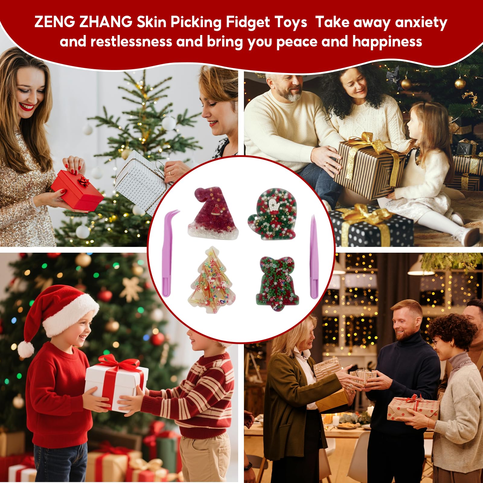 Zeng Zhang Picky Pad Christmas Set A with festive design