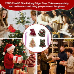 Zeng Zhang Picky Pad Christmas Set A with festive design