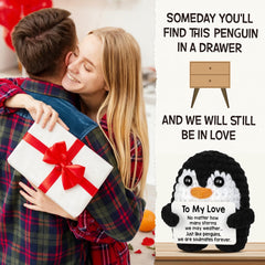 ZENLIV cotton yarn penguin offers softness and durable keepsake.