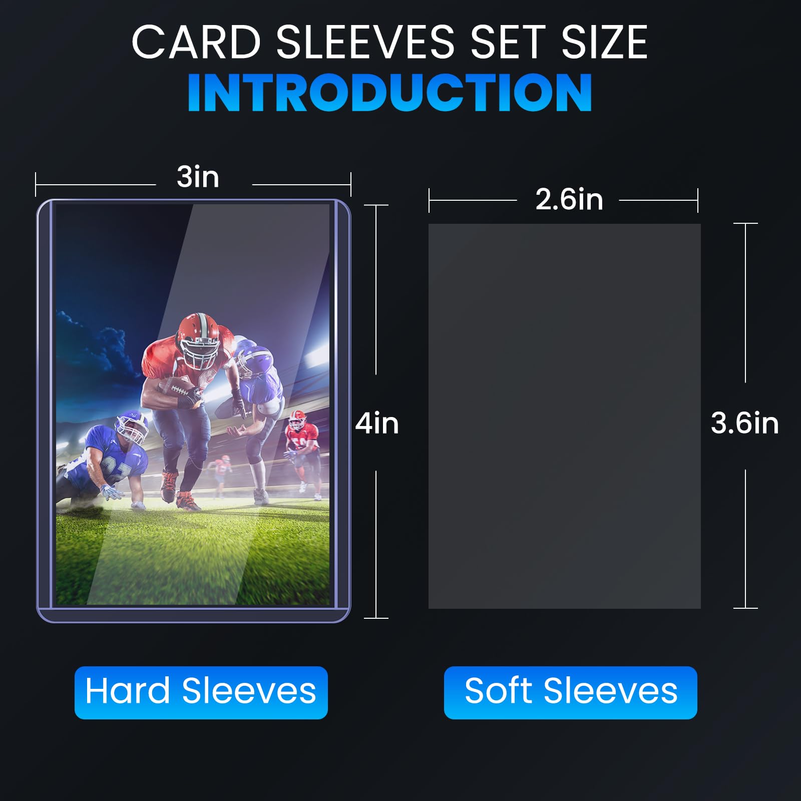 ZENOWICK 2000 toploaders clarity highlights card visibility for display