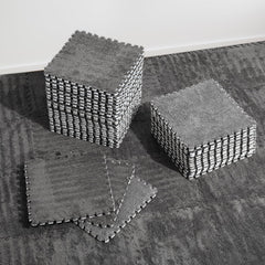 ZENOWICK plush interlocking tiles with easy assembly for a soft child play area.